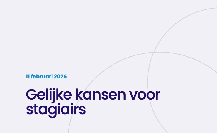 De Normaalste Zaak: Gelijke kansen voor stagiairs