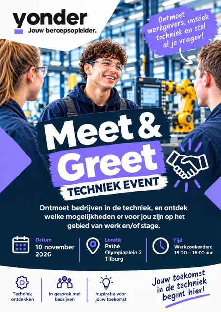 Meet & Greet techniek event